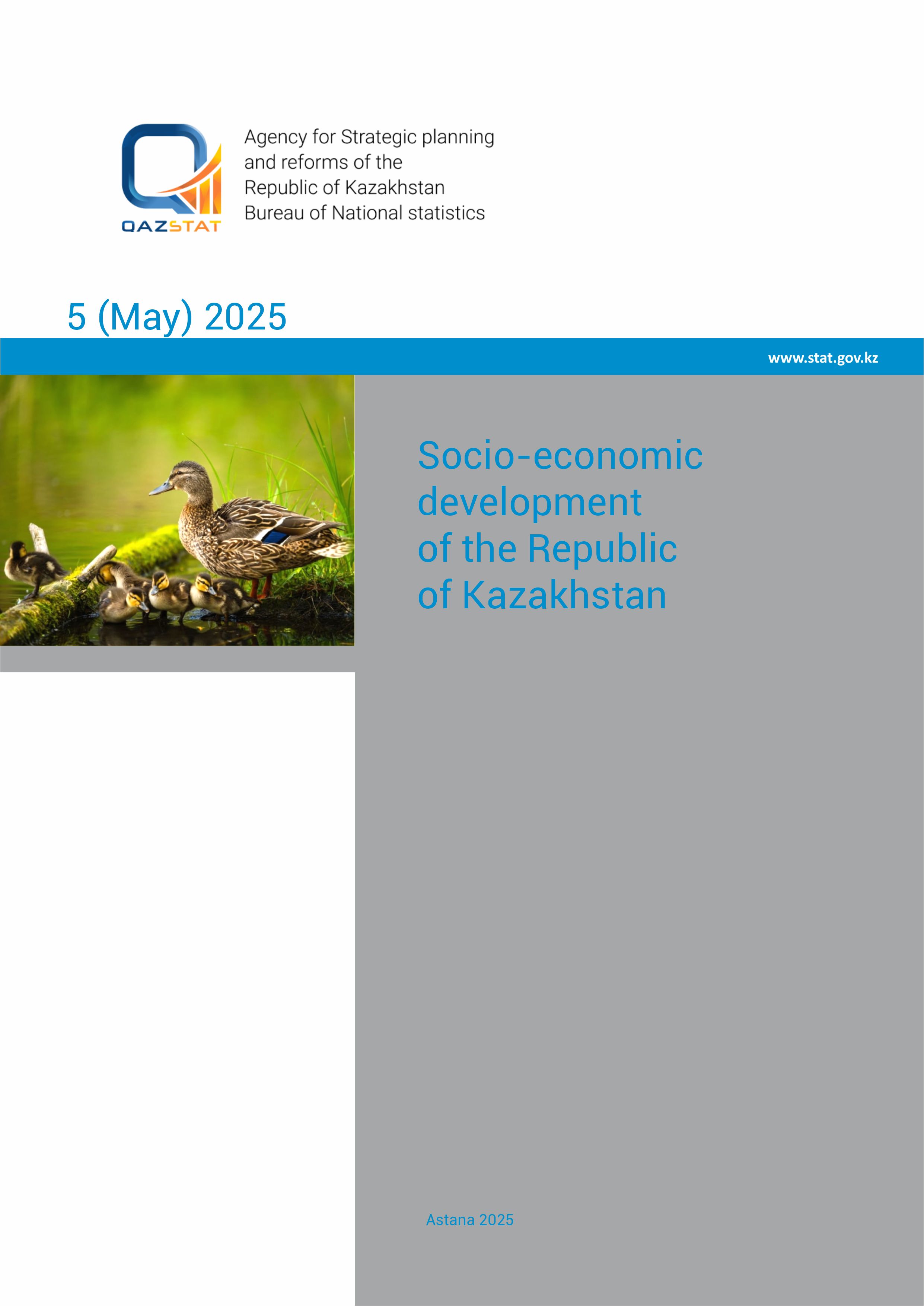 Socio-economic development of the Republic of Kazakhstan